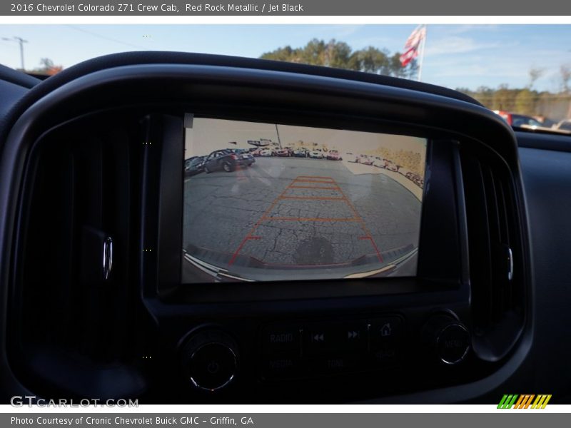 Red Rock Metallic / Jet Black 2016 Chevrolet Colorado Z71 Crew Cab
