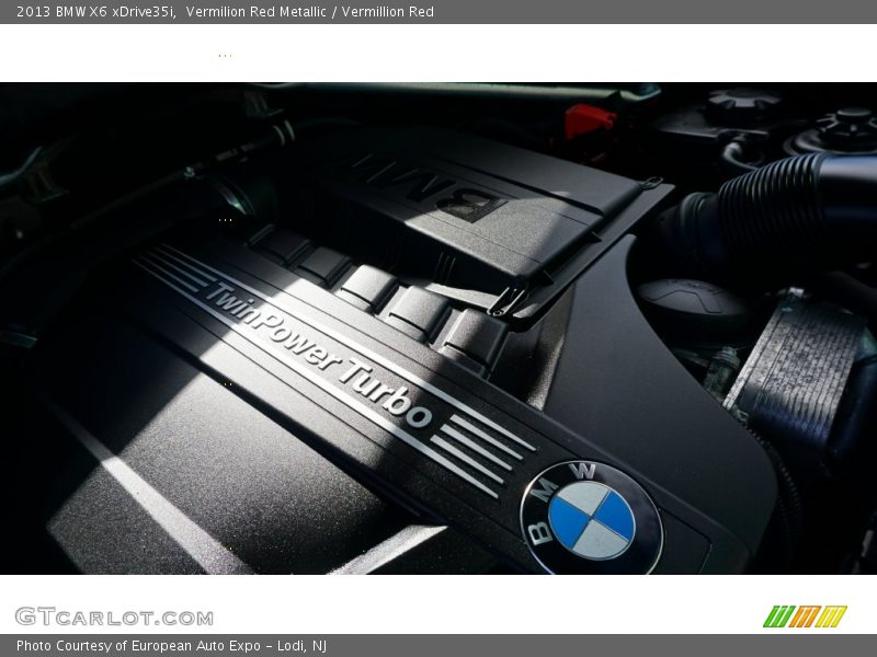 Vermilion Red Metallic / Vermillion Red 2013 BMW X6 xDrive35i