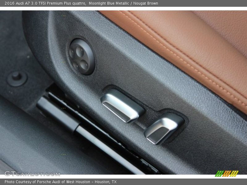 Moonlight Blue Metallic / Nougat Brown 2016 Audi A7 3.0 TFSI Premium Plus quattro