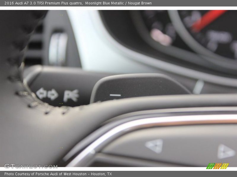 Moonlight Blue Metallic / Nougat Brown 2016 Audi A7 3.0 TFSI Premium Plus quattro