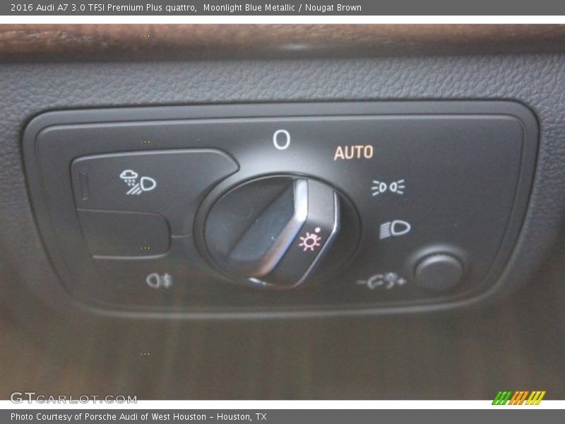 Moonlight Blue Metallic / Nougat Brown 2016 Audi A7 3.0 TFSI Premium Plus quattro