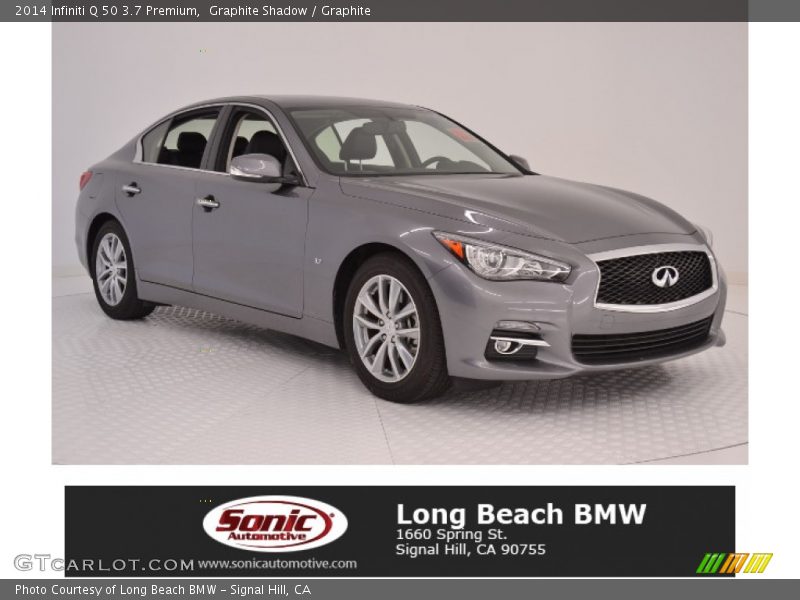 Graphite Shadow / Graphite 2014 Infiniti Q 50 3.7 Premium