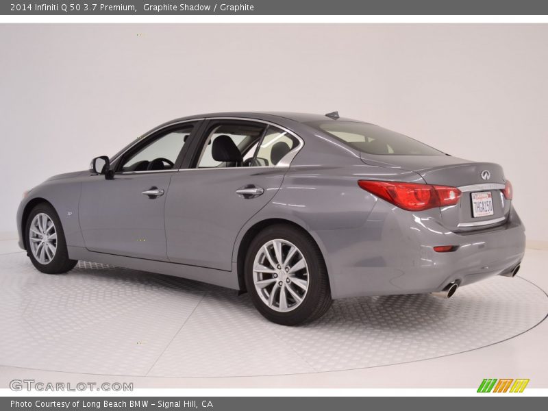 Graphite Shadow / Graphite 2014 Infiniti Q 50 3.7 Premium