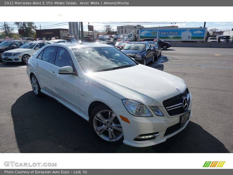 Arctic White / Almond/Mocha 2012 Mercedes-Benz E 350 4Matic Sedan