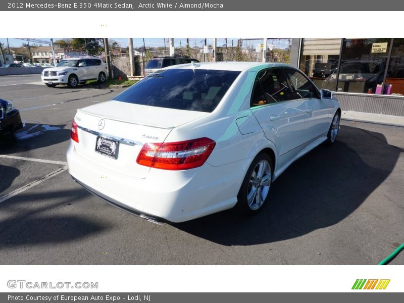 Arctic White / Almond/Mocha 2012 Mercedes-Benz E 350 4Matic Sedan