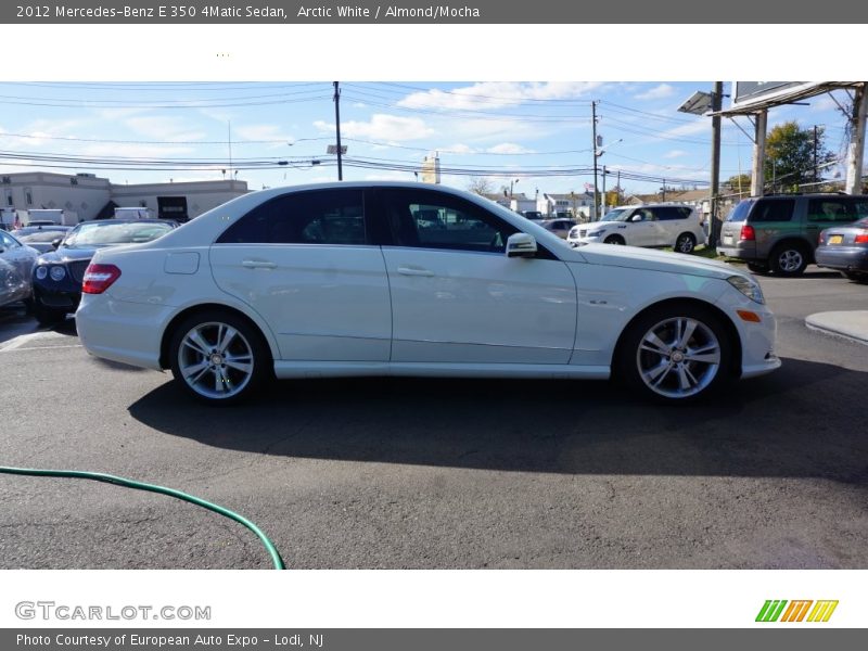 Arctic White / Almond/Mocha 2012 Mercedes-Benz E 350 4Matic Sedan
