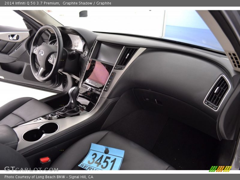 Graphite Shadow / Graphite 2014 Infiniti Q 50 3.7 Premium