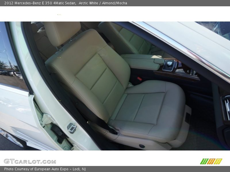 Arctic White / Almond/Mocha 2012 Mercedes-Benz E 350 4Matic Sedan