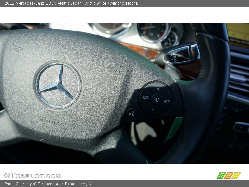 Arctic White / Almond/Mocha 2012 Mercedes-Benz E 350 4Matic Sedan