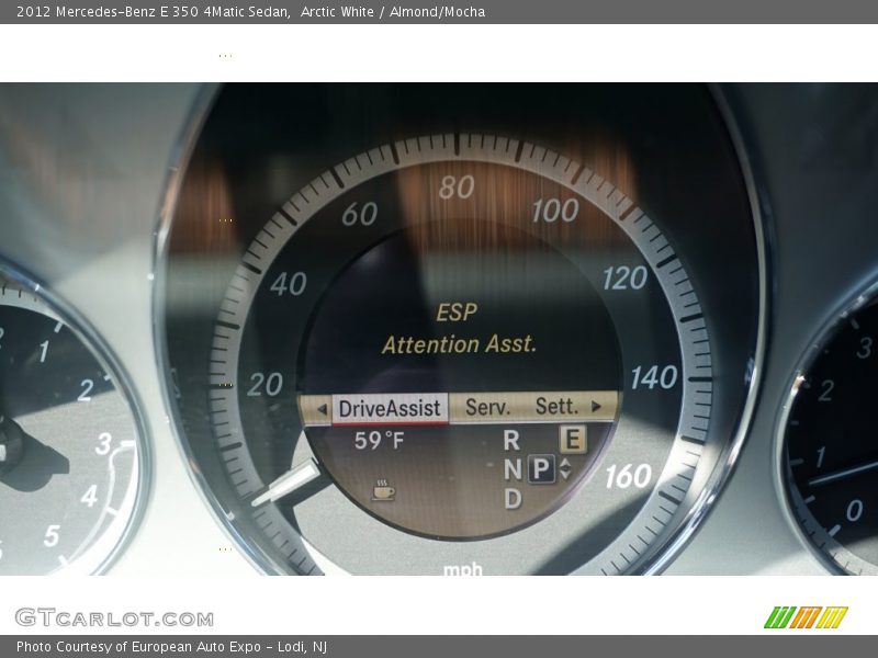 Arctic White / Almond/Mocha 2012 Mercedes-Benz E 350 4Matic Sedan