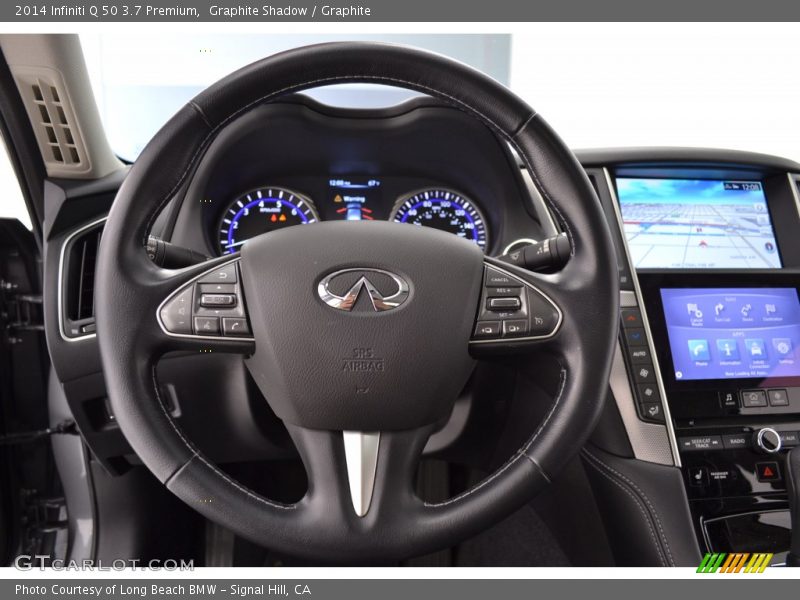 Graphite Shadow / Graphite 2014 Infiniti Q 50 3.7 Premium