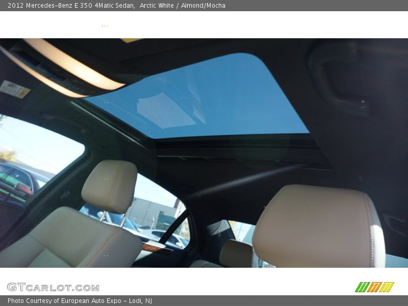 Arctic White / Almond/Mocha 2012 Mercedes-Benz E 350 4Matic Sedan