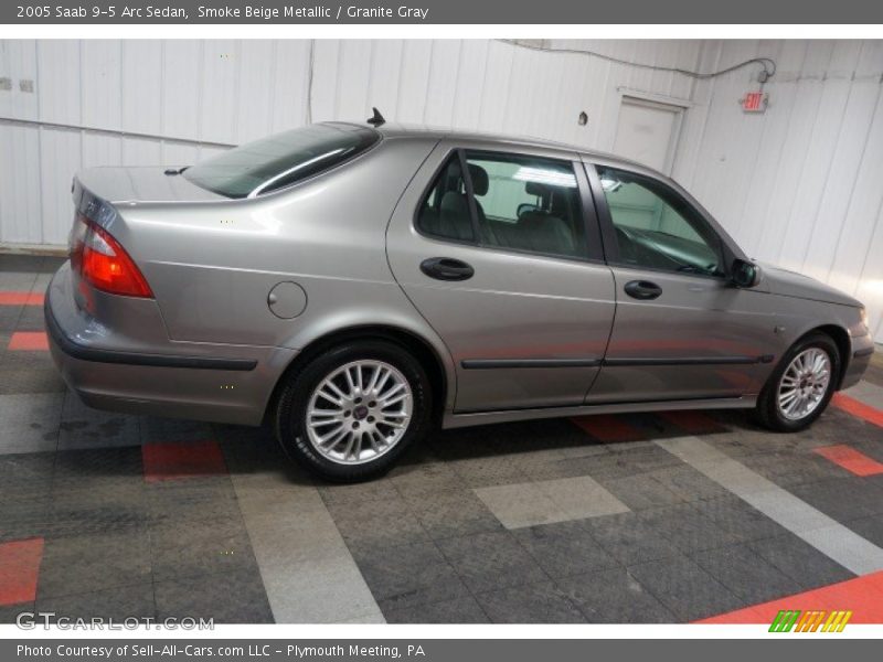 Smoke Beige Metallic / Granite Gray 2005 Saab 9-5 Arc Sedan