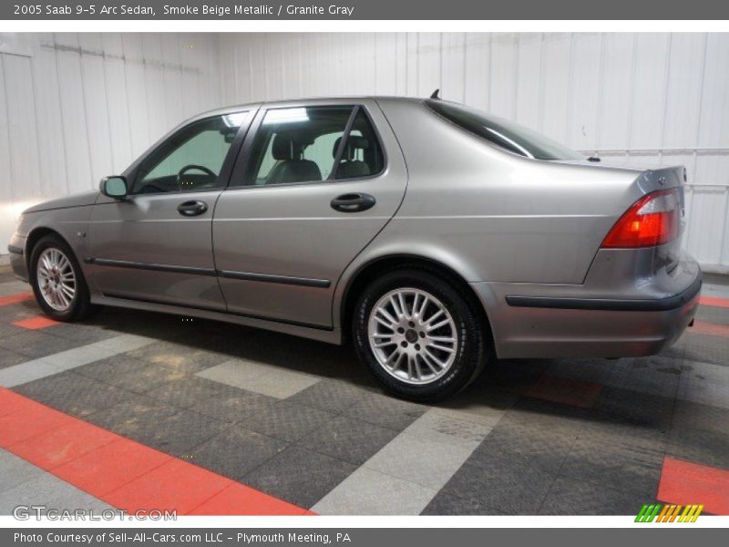 Smoke Beige Metallic / Granite Gray 2005 Saab 9-5 Arc Sedan