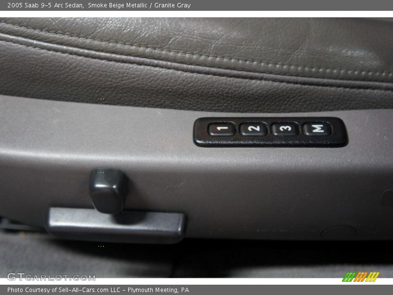Smoke Beige Metallic / Granite Gray 2005 Saab 9-5 Arc Sedan