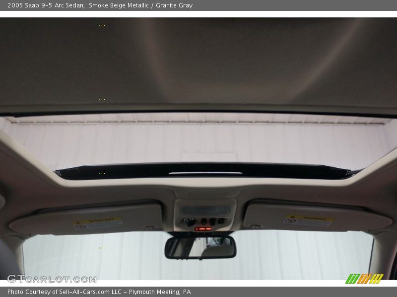 Smoke Beige Metallic / Granite Gray 2005 Saab 9-5 Arc Sedan