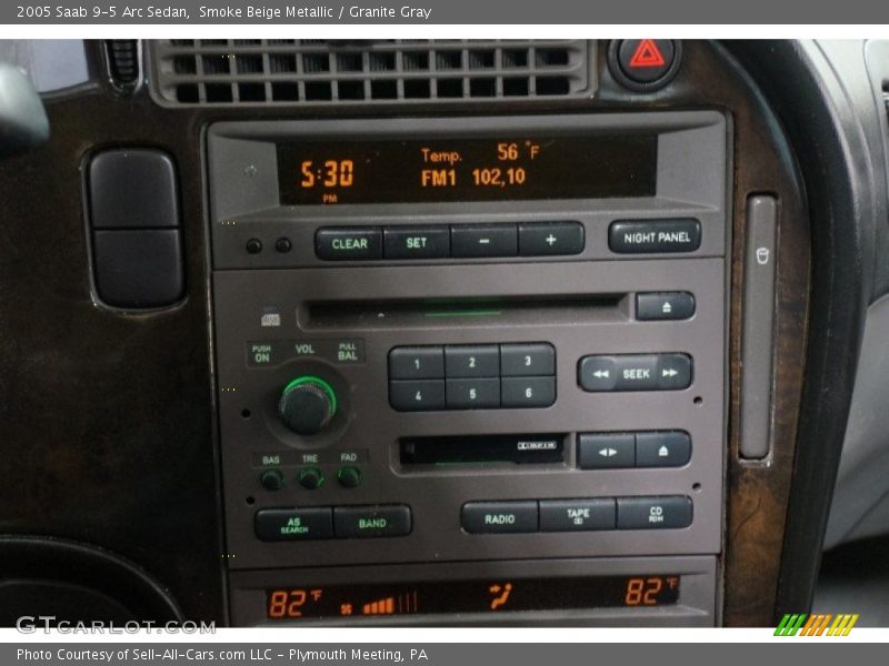 Smoke Beige Metallic / Granite Gray 2005 Saab 9-5 Arc Sedan