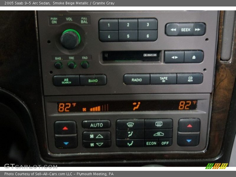 Smoke Beige Metallic / Granite Gray 2005 Saab 9-5 Arc Sedan