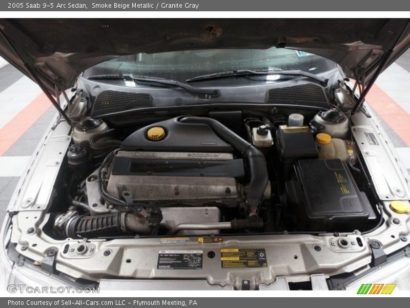Smoke Beige Metallic / Granite Gray 2005 Saab 9-5 Arc Sedan