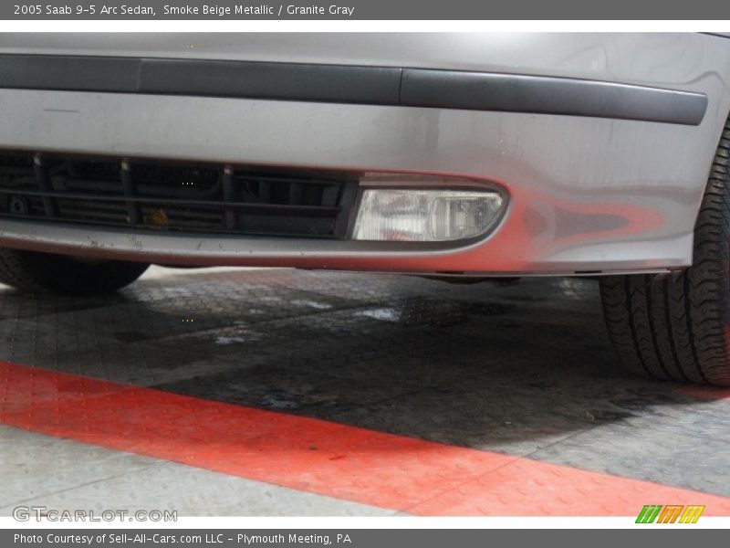 Smoke Beige Metallic / Granite Gray 2005 Saab 9-5 Arc Sedan