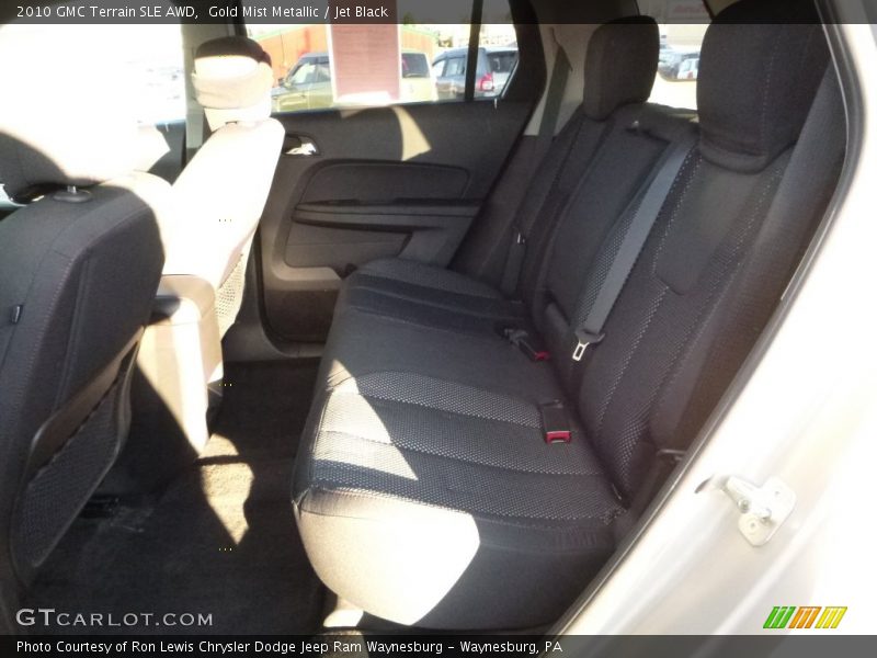 Gold Mist Metallic / Jet Black 2010 GMC Terrain SLE AWD