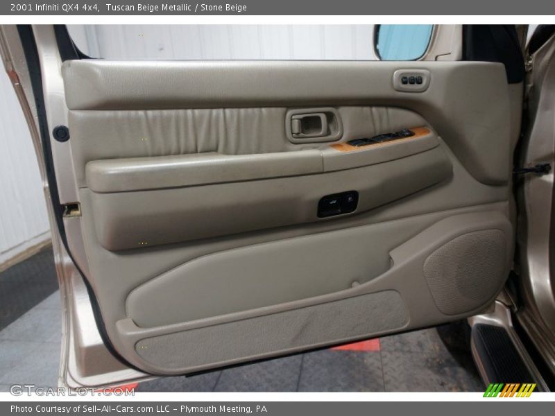 Tuscan Beige Metallic / Stone Beige 2001 Infiniti QX4 4x4