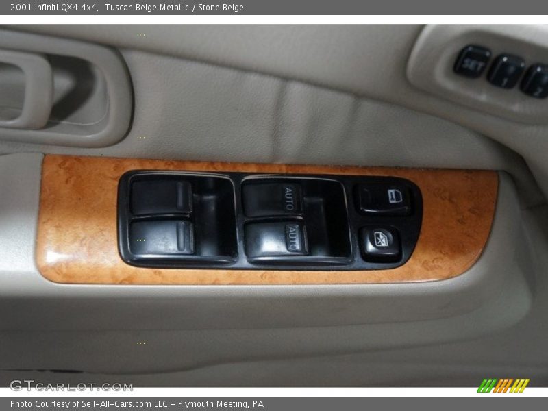Tuscan Beige Metallic / Stone Beige 2001 Infiniti QX4 4x4
