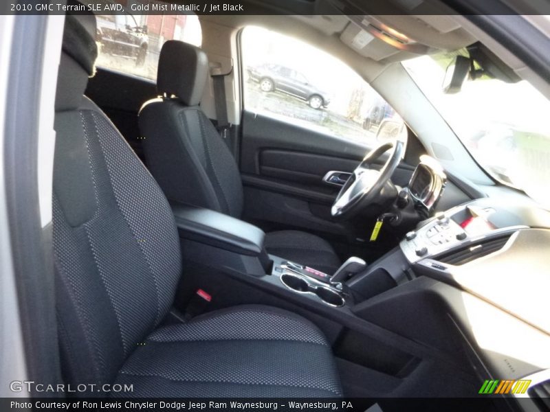 Gold Mist Metallic / Jet Black 2010 GMC Terrain SLE AWD
