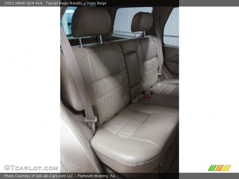 Tuscan Beige Metallic / Stone Beige 2001 Infiniti QX4 4x4