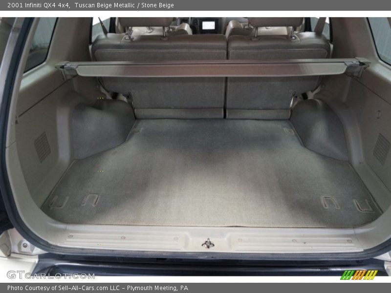 Tuscan Beige Metallic / Stone Beige 2001 Infiniti QX4 4x4