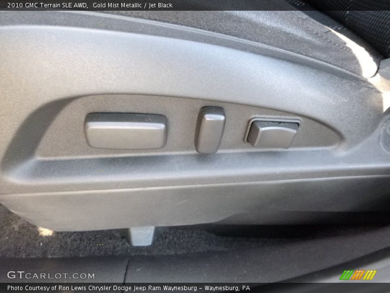 Gold Mist Metallic / Jet Black 2010 GMC Terrain SLE AWD
