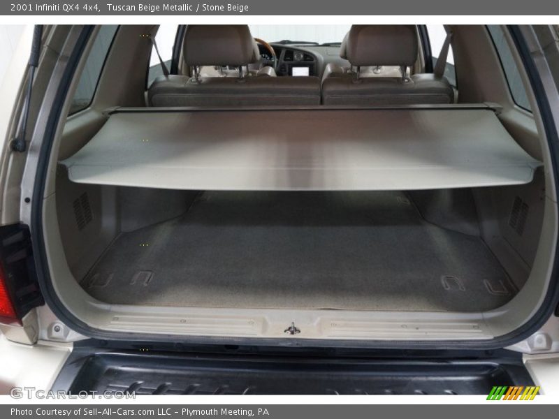 Tuscan Beige Metallic / Stone Beige 2001 Infiniti QX4 4x4