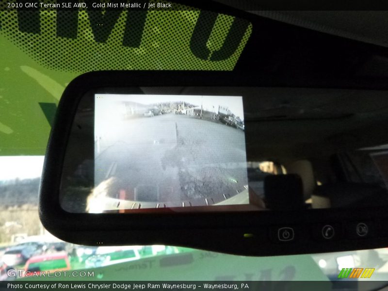 Gold Mist Metallic / Jet Black 2010 GMC Terrain SLE AWD