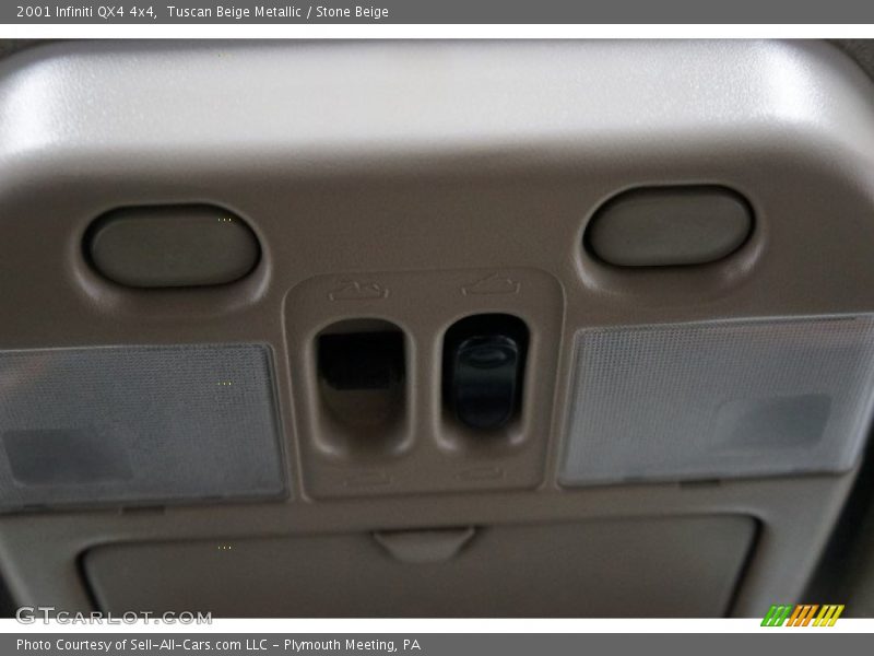 Tuscan Beige Metallic / Stone Beige 2001 Infiniti QX4 4x4