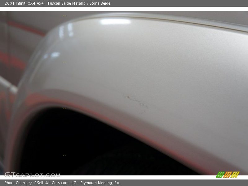 Tuscan Beige Metallic / Stone Beige 2001 Infiniti QX4 4x4