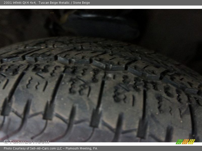 Tuscan Beige Metallic / Stone Beige 2001 Infiniti QX4 4x4