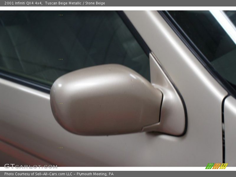 Tuscan Beige Metallic / Stone Beige 2001 Infiniti QX4 4x4
