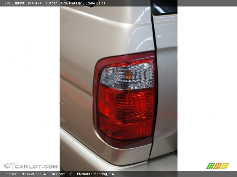 Tuscan Beige Metallic / Stone Beige 2001 Infiniti QX4 4x4