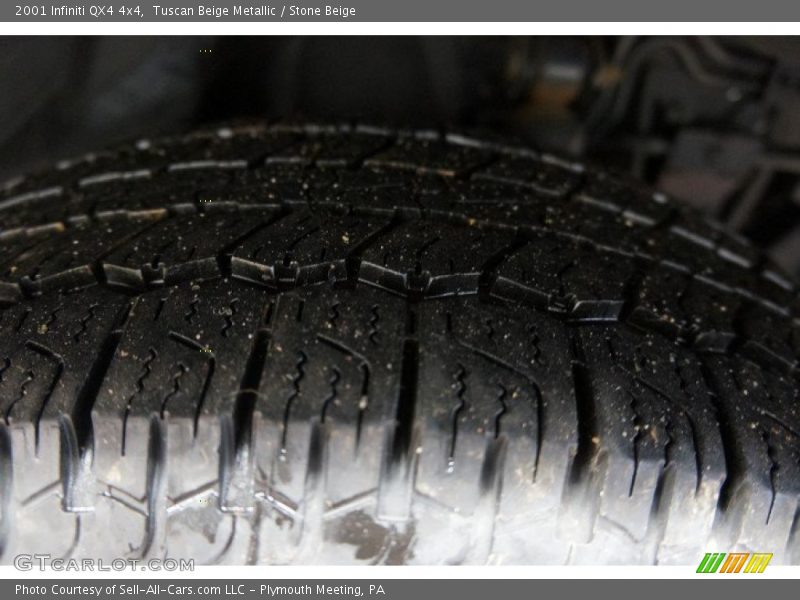 Tuscan Beige Metallic / Stone Beige 2001 Infiniti QX4 4x4