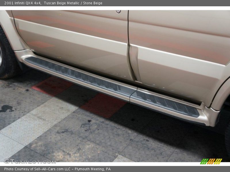 Tuscan Beige Metallic / Stone Beige 2001 Infiniti QX4 4x4