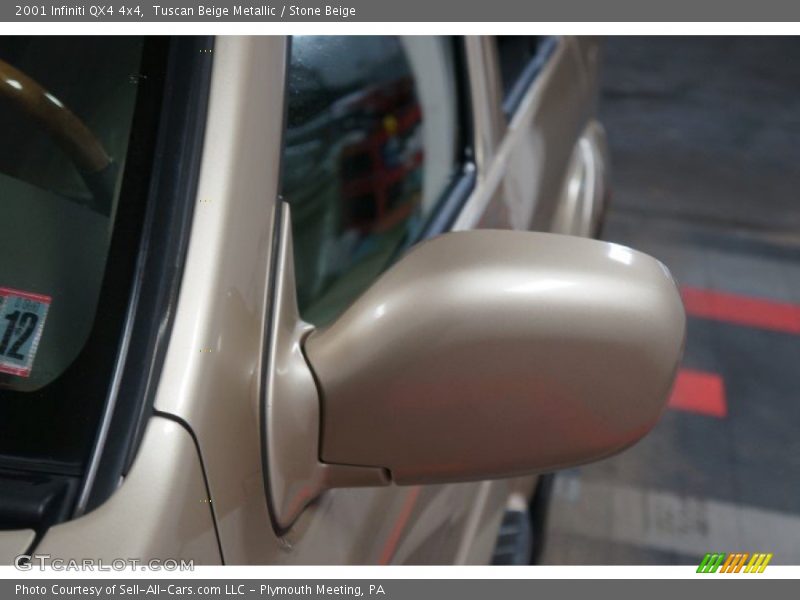 Tuscan Beige Metallic / Stone Beige 2001 Infiniti QX4 4x4
