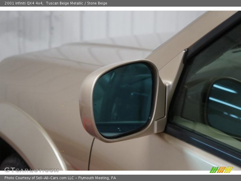 Tuscan Beige Metallic / Stone Beige 2001 Infiniti QX4 4x4