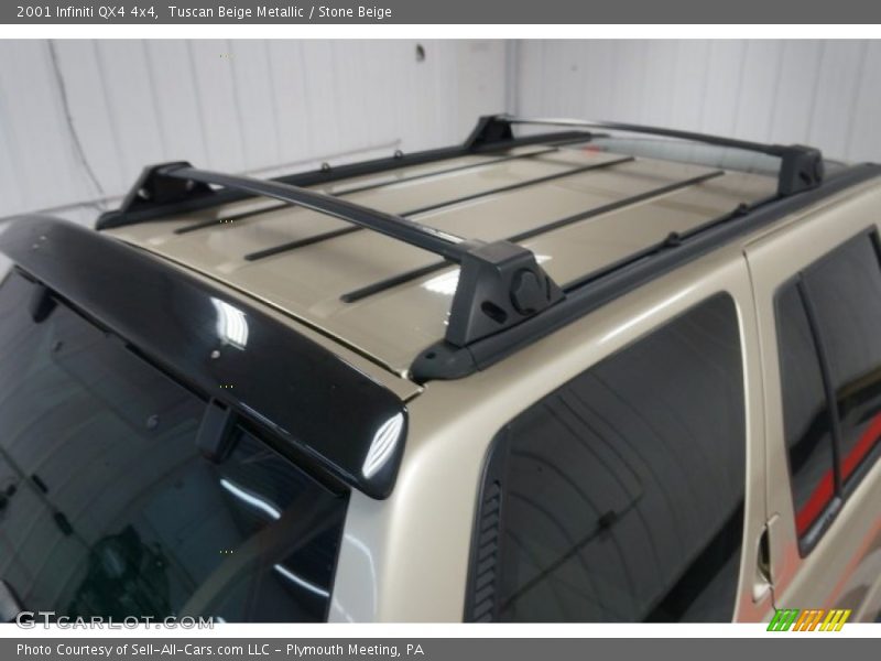 Tuscan Beige Metallic / Stone Beige 2001 Infiniti QX4 4x4