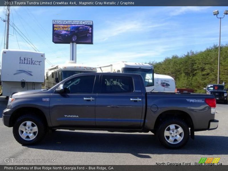 Magnetic Gray Metallic / Graphite 2013 Toyota Tundra Limited CrewMax 4x4