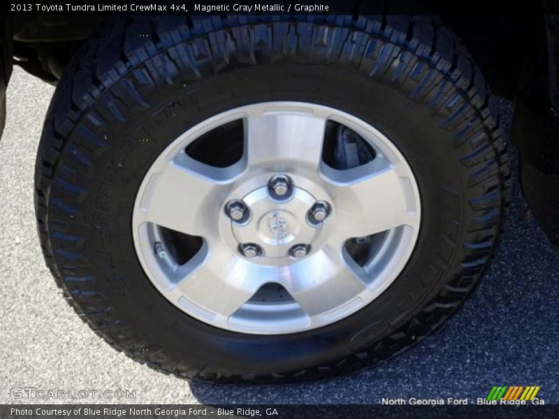 Magnetic Gray Metallic / Graphite 2013 Toyota Tundra Limited CrewMax 4x4