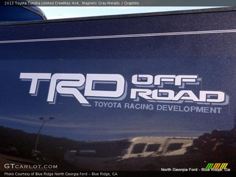 Magnetic Gray Metallic / Graphite 2013 Toyota Tundra Limited CrewMax 4x4