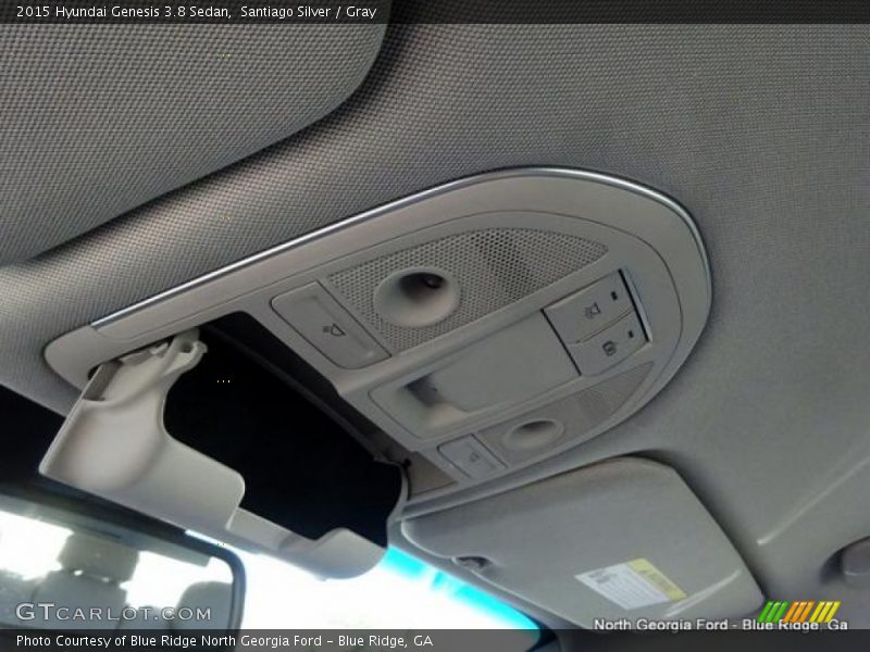 Santiago Silver / Gray 2015 Hyundai Genesis 3.8 Sedan