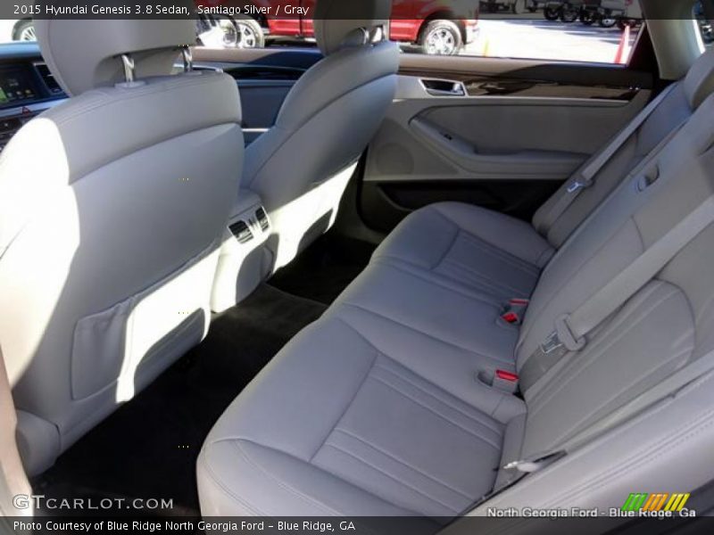 Santiago Silver / Gray 2015 Hyundai Genesis 3.8 Sedan