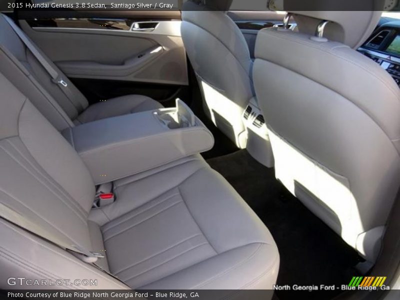 Santiago Silver / Gray 2015 Hyundai Genesis 3.8 Sedan