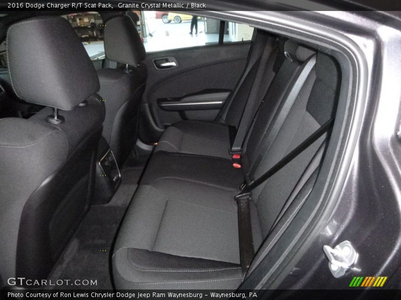 Rear Seat of 2016 Charger R/T Scat Pack